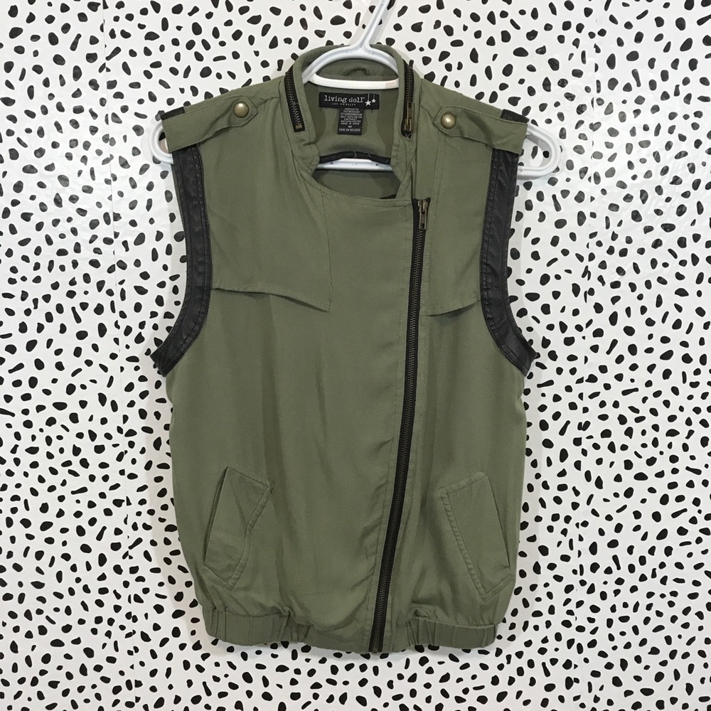 Military Green Vest